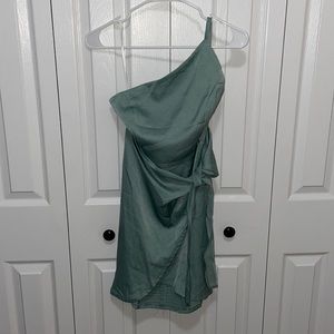 Sage mini dress!